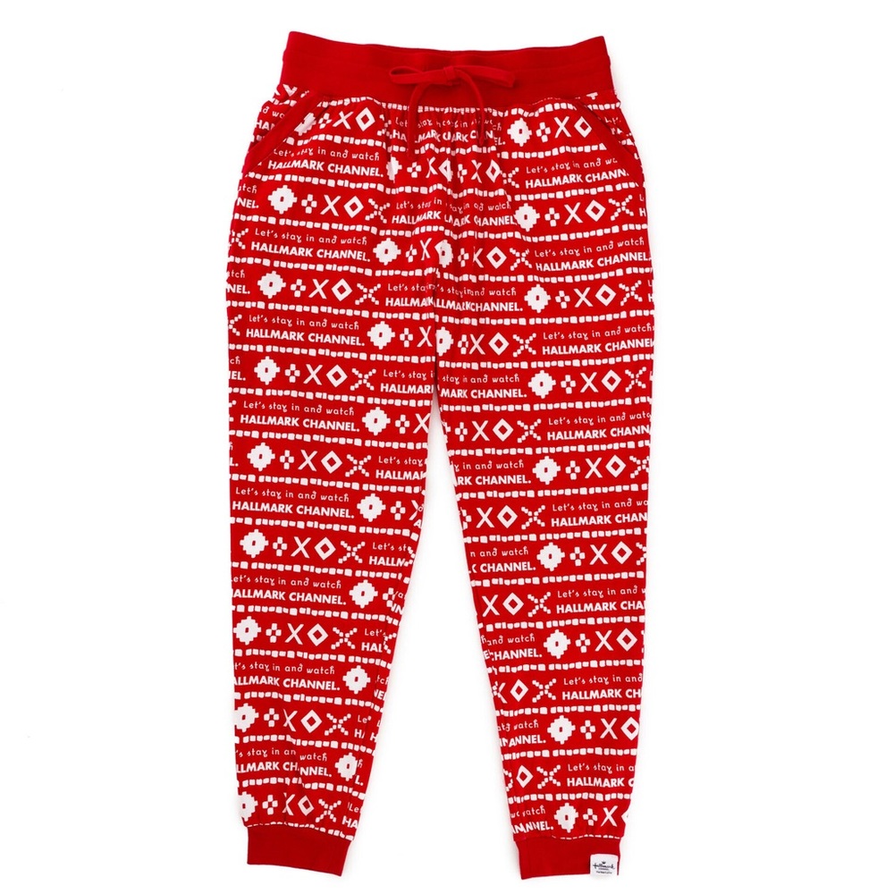 Hallmark Movie Channel Let’s stay in a while Lounge Pants